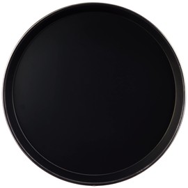 Pentole Agnelli Pastry & Pizza Line Round Pizza Sheet, Diameter 36 cm, Black, 36x36x4 cm