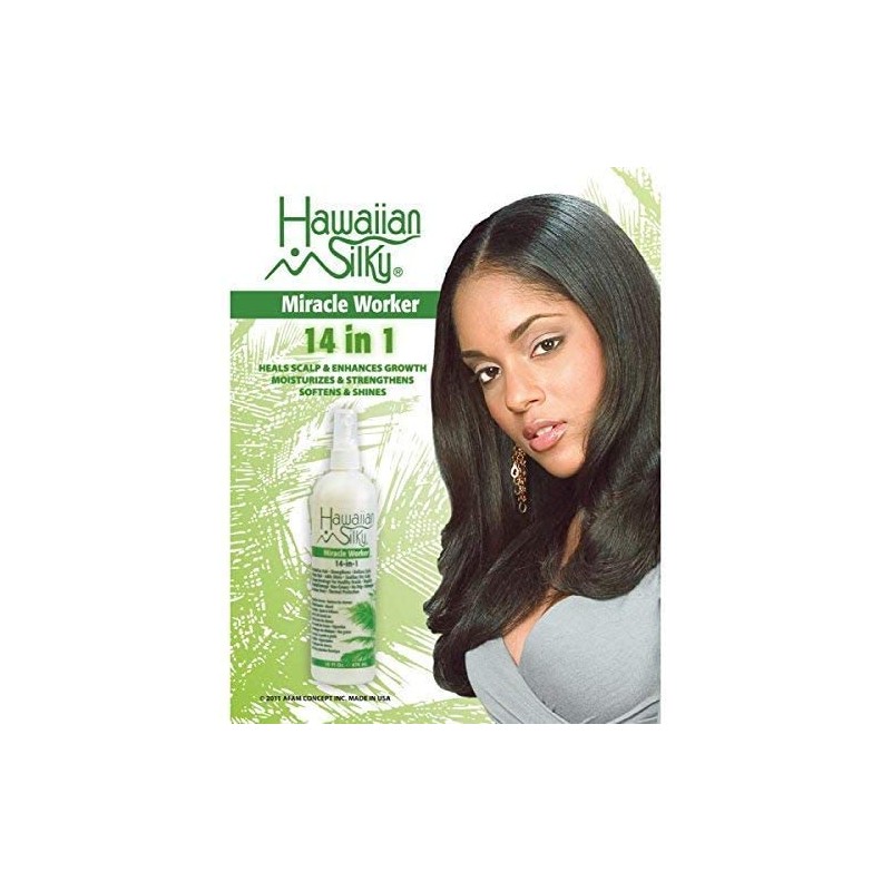Champú Hawaiian Silky 14 en 1 Miracle Worker, 16 onzas