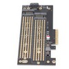 Pcie M.2 Adapter B&amp;M Key NVMe SSD Expansion Card for