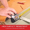 Starrett Exact Plus Retractable Imperial Pocket Tape Measure with Nylon
