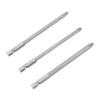 Long Magnetic BST Screwdriver Bits, Akozon 10 Pieces (Slotted +