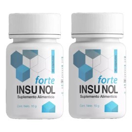 Forte Insunol Control Azucar 20 Caps 2 Pack Sabor Sin sabor                                                                                           