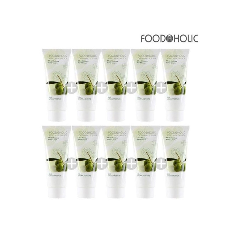 (10 Pieces) Food A Holic Olive Moisture Hand Cream 100ml