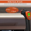 SURLABA Infrared Thermometer Gun, DS=16:1 Laser Heat Temperature Gun for