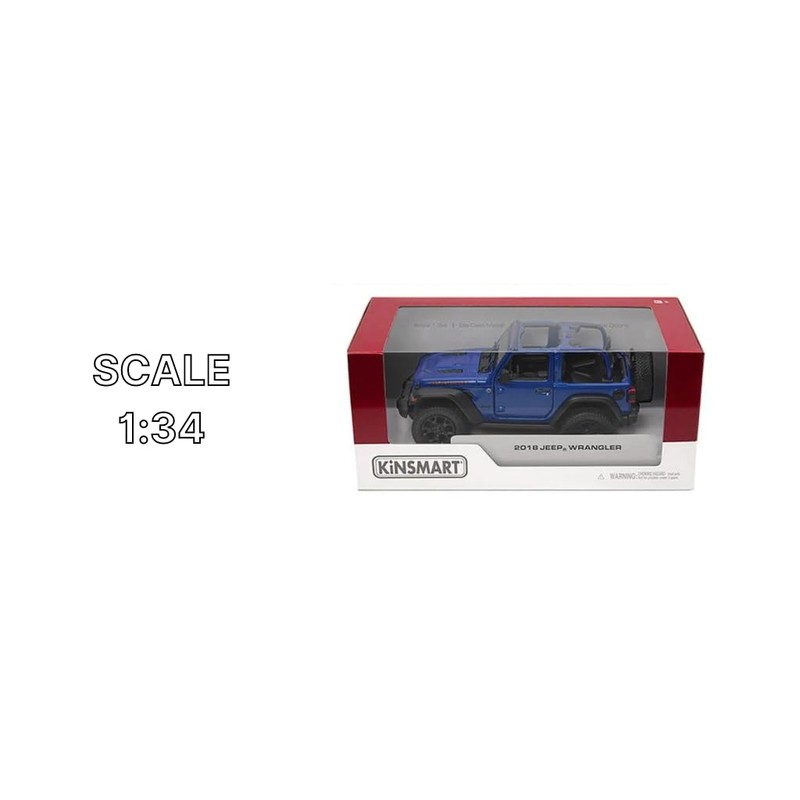 Easy Toys Model Car Compatible with Jeep Wrangler 2018 Scale