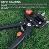 Grafting Cutter Double Edged Blade Plastic Handle Multifunctional Grafting Tool