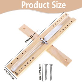 Hourglass Sauna, Analogue Sauna Hourglass 15 Minutes, Sauna Hourglass Accessories, Rotating Sauna Clock Wood, Wall Mounted Sauna Hourglass, Sauna Hourglass, Wall Mounted Sauna Clock + 2 Stainless