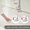 GBBNE Convertor Shower Unit,Spout-Type Add-On Shower Unit,Tub to Shower Conversion