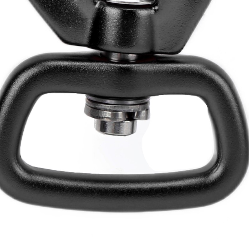 Carabiner Clip Auto Locking Square Bottom 360 Rotational Hook Accessory