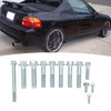 12PCS Transmission Bolt Kit Complete Metal Replacement for Acura B16