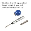 Spring-Loaded Automatic Steel Center Hole Punch Marker Scriber, Puncher Breaker