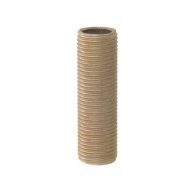 B&P Lamp® 1/4 IP Threaded Steel Lamp Pipe Nipple, 1-1/4 Inch Long