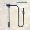CrestWave Gas Pump for Gas Can, 2.4GPM with Auto-Stop Sensor,