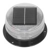 Solar Warning Light 6 LED Beads Red Blue Alternate Waterproof