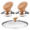 2Pcs Pot Lid Knob Universal Pot Lid Knobs Replacement Pot