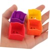 Totority 12 Pcs Snooker Chalk Holder Case Portable Plastic Pool
