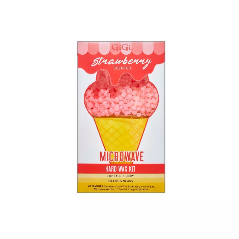 GiGi MW Wax Beads Kit Strawberry