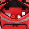 First Aid Bag Multi-Pocket Empty Emergency Backpack First Responder Trauma