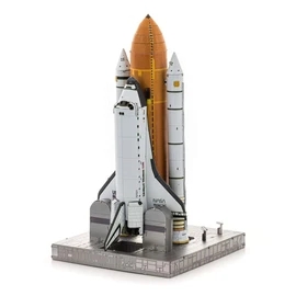 Space Shuttle Launch Kit : Metal Earth Premium Iconx 3D Laser Cut Colour Miniature Model Kit