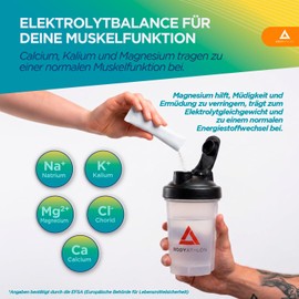 Bodyathlon Elektrolyte Pulver ohne Zucker |30 Sticks Zitrone 1779mg | Sport Elektrolyte mit Natrium, Kalium, Magnesium, Chlorid & Calcium| Zuckerfrei für Muskelregeneration