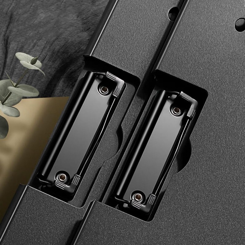 A4 Clipboard with Cover, Foldable Clipboard File Document Organiser Business,