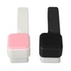 2Pcs Facial Cleansing Brush Effective Soft Black White Square Face
