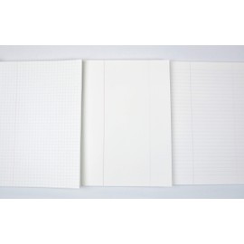 IPPINKA Japanese Notebook, Exceptional Paper, Great for Fountain Pens, Made in Japan, A5, Yellow, Grid