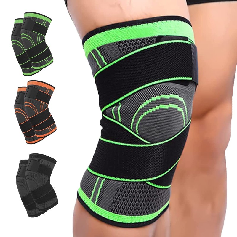 Botanique Knee Brace Support Sleeve Compression Strap Adjustable for Chronic