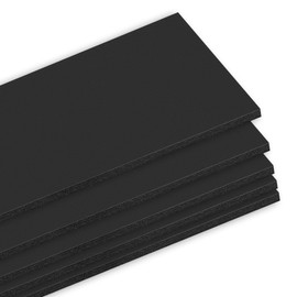 Mat Board Center Premium Black Foam Core Board - 24x36 Inches, 3/16" Thick - 10 Pack, Acid-Free - Ideal for Mounting, Crafts, Art, and Presentations