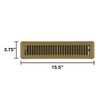Hartford Ventilation Brown Floor Register Vent for 2" x 14"