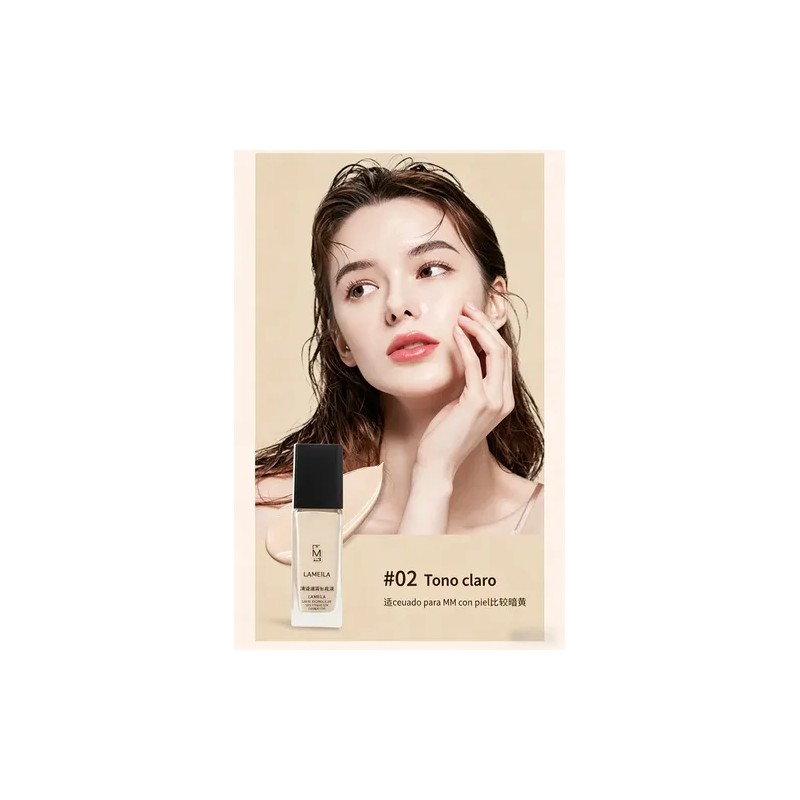 Base Correctora Lameila, Impermeable Y Duradera, 30 G