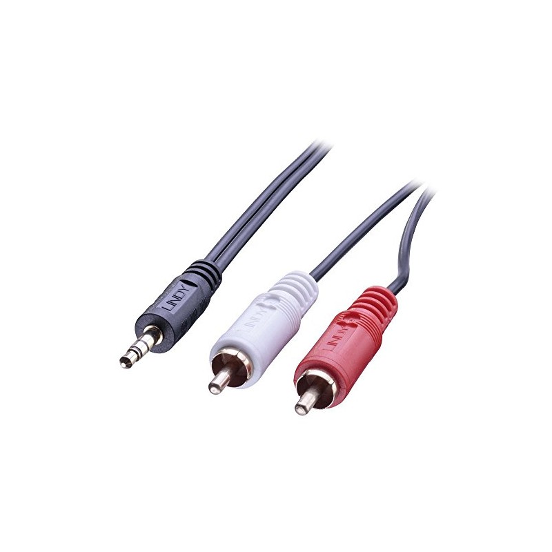 LINDY 35680 1 m 3.5 mm Premium Phono to Cable