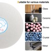 sourcing map Diamond Flat Lap Disc 6" x 1/2" Arbor