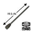 Midwest Hearth Universal Log Lighter Kit with Burner Pipe, Straight