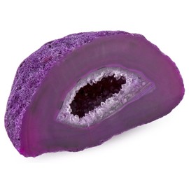 Crystal Allies Gallery: Assorted 1/2lb to 1lb Agate Druzy Geode Head - Choose Your Color