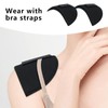FYHJNC 2 Pair Shoulder Pads, 1.5cm Removable Sponge Shoulder Pads