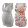 KUCI Maternity Nursing Tank Top, Women Maternity Pajama Tops Nursing