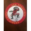 SF San Francisco 49ers Vintage Rare Embroidered Iron On Patch