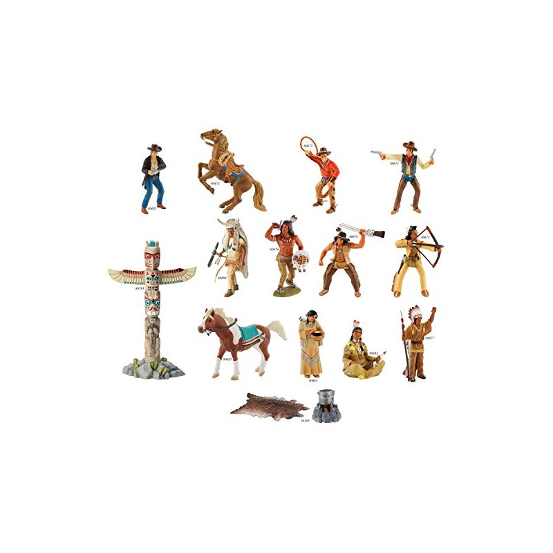 Bullyland 80674 - Spielfigur, Cowboypferd, ca. 12,7 cm