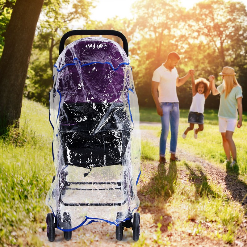 Baby Wind Dust Shield Stroller Waterproof Rain Cover EVA Stroller