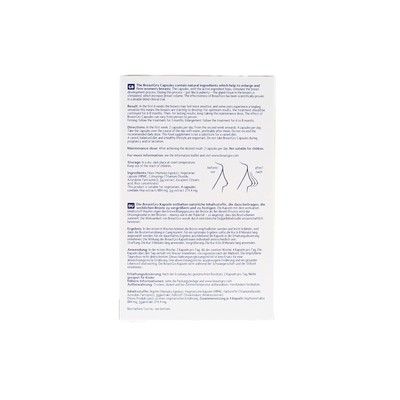 BreastGro Capsules, Total 135