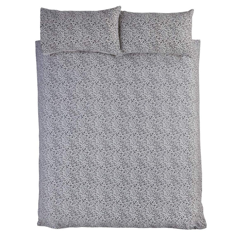Sleepdown Jungle Toile Black White Leopard Print Geo Reversible Soft