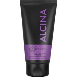 ALCINA Colour Conditioning Shot Violet - 1 x 150 ml - Hair Conditioner with Colour Refreshing Effect - Intensive Colour Refreshment and Colour Retention of Cold Brown and Red Shades and Purple Hair