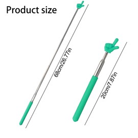 TRLREQ 5 Pieces Telescopic Teacher Pointers, Extendable Hand Pointer Finger Pointer Small Retractable Classroom Pointer for Elementary School Nursery Teacher Classroom Supplies