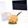STOBAZA Unique Rabbit Pen Holder Stationery Organizer Office Pencil Case