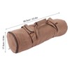 Adjustable Fitness Sandbags Canvas WeightBearing Training Bag for Garden Training(Khaki