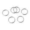 1/2 Inch Split Key Rings,Stainless Steel Dog Tag Mini Rings,Small