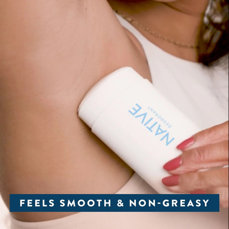 Native Natural Deodorant, Powder & Cotton, Aluminum Free, 2.65 Oz