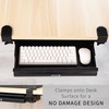 VIVO 16 inch Clamp-on Sliding Pull-out Under Table Drawer for