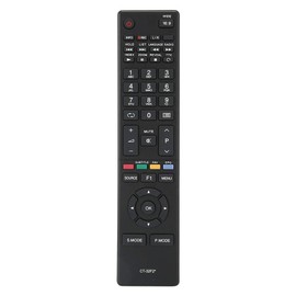 CT-32F2 Remote Control for Toshiba CT-32F2 TV Replacement Remote Control (Black)